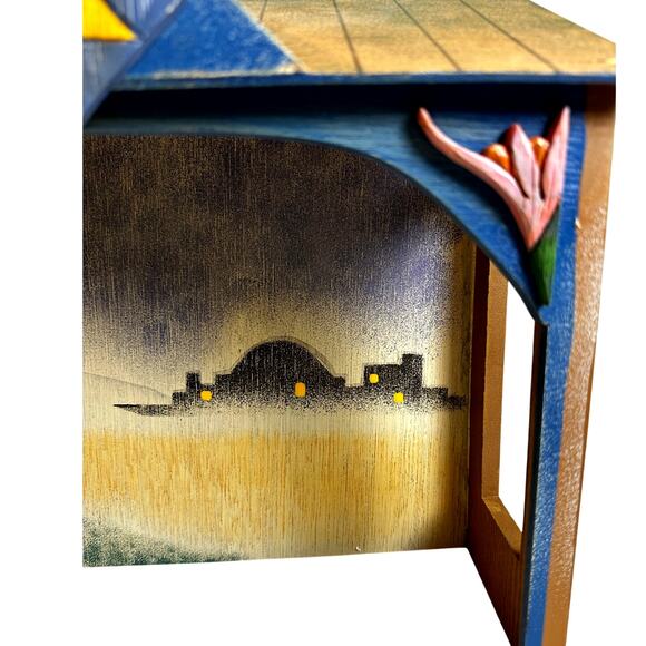 Jim Shore 2003 Heartwood Creek #113258 Nativity Stable Creche - Picture 5 of 9